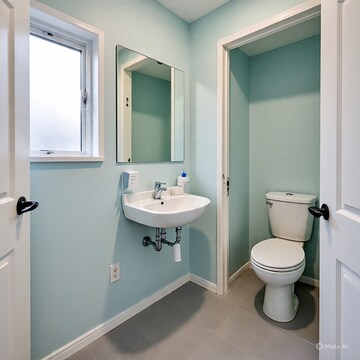 Attached Bathroom in 1 BHK Apartment at Muni Ki Reti  – for Rent