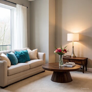 Living Room in 1 BHK Apartment at Muni Ki Reti  – for Rent