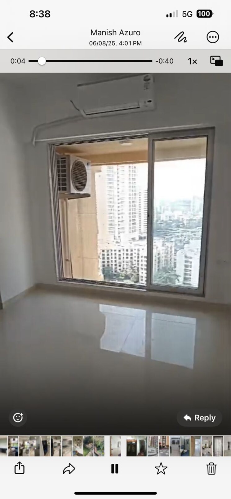 Living Room, avant-hillway 1 Bedroom 395 Sq.Ft. Apartment In Goregaon East Mumbai 9047084
