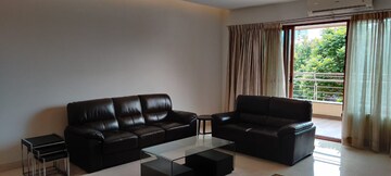 Living Room in 4 BHK Apartment at Brigade Rhapsody, Palace Road – for Rent