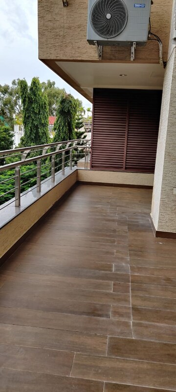 Balcony in 4 BHK Apartment at Brigade Rhapsody, Palace Road – for Rent
