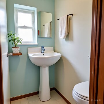 Attached Bathroom in 2 BHK Apartment at Muni Ki Reti  – for Rent