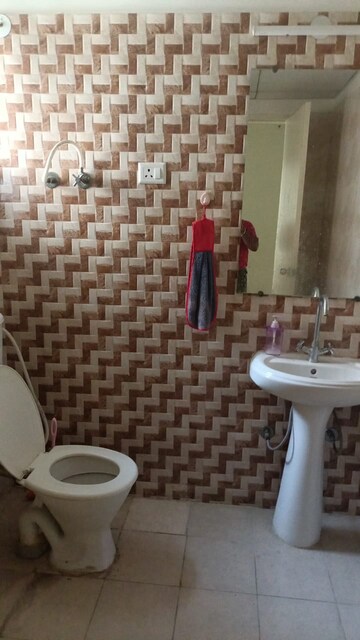 Bathroom in 2 BHK Apartment at Gaur City 7th Avenue, Sector 4 Greater Noida – for Rent