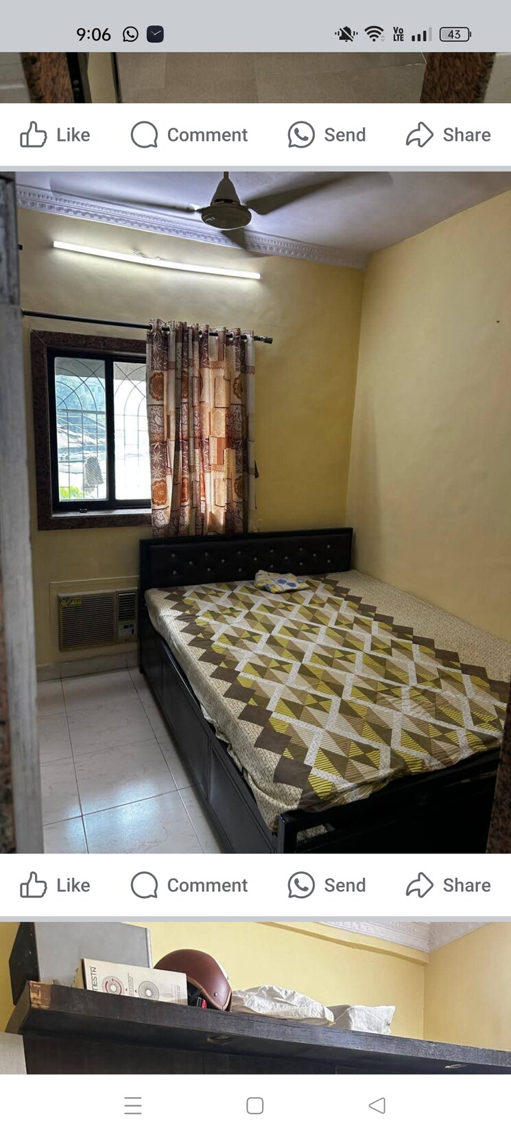 Bedroom, nirman-chs-malad-west 2 Bedroom 590 Sq.Ft. Apartment In Malad West Mumbai 9047154