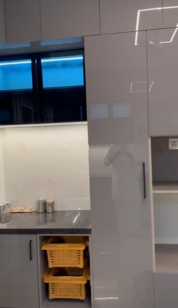 Kitchen in 3 BHK Apartment at Aurobindo Kohinoor, Serilingampally – for Rent
