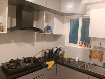 Kitchen in 3 BHK Apartment at Aparna Sarovar Zenith, Nallagandla – for Rent
