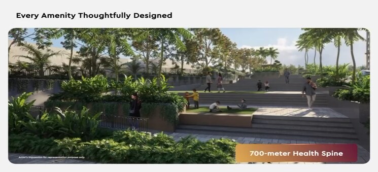 Garden, godrej-regal-pavilion 2 Bedroom 1348 Sq.Ft. Apartment In Gaganpahad Hyderabad 9047332