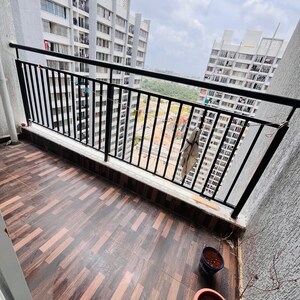 Balcony in 2 BHK Apartment at Kolte Patil Life Republic R 10, Marunji – for Rent