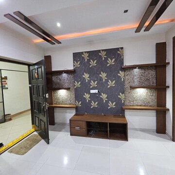 Living Room in 3 BHK Apartment at Sindhu Blossums, Kondapur – for Rent