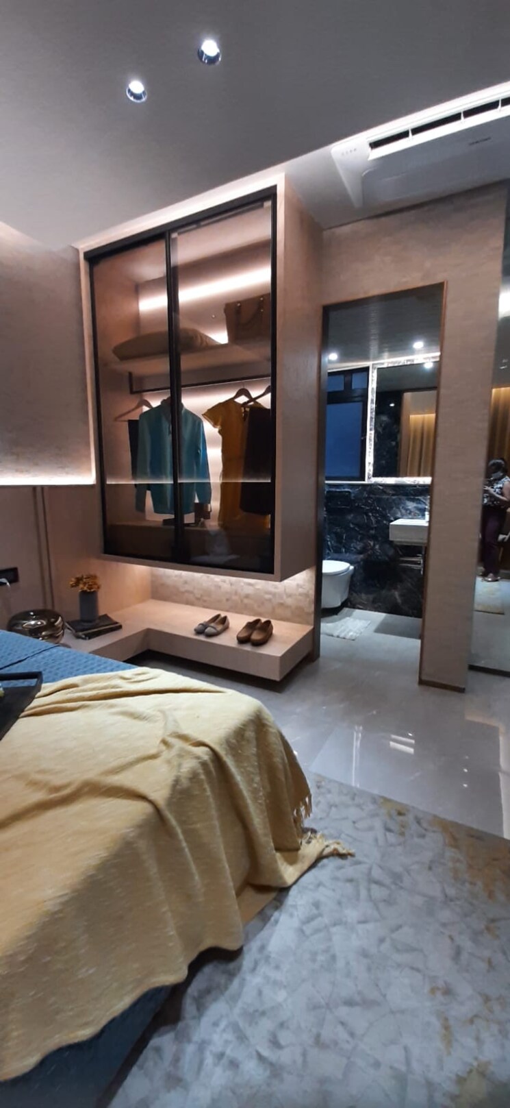 Living Room, dosti-eastern-bay-phase-3 3 Bedroom 1191 Sq.Ft. Apartment In Wadala Mumbai 9047368