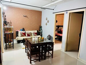 Living Room in 3 BHK Apartment at Dhakoli – for Sale