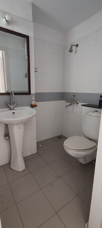 Bathroom in 3 BHK Apartment at Vatika City, Sector 49 – for Rent