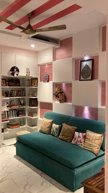 Living Room in 3.5 BHK Apartment at ATS Green II, Sector 50 – for Rent