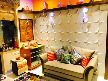 Living Room in 3.5 BHK Apartment at ATS Green II, Sector 50 – for Rent