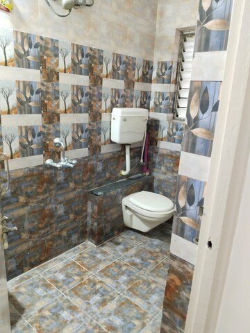 Bathroom in 2 BHK Apartment at Nirmiti Ragdari Apartments, Aundh – for Rent
