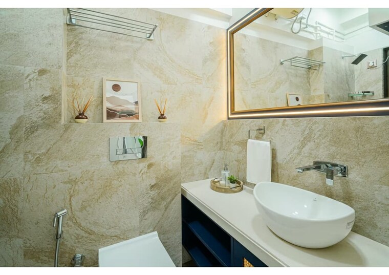 Bathroom, kalpataru-radiance 2 Bedroom 900 Sq.Ft. Apartment In Goregaon West Mumbai 9047471
