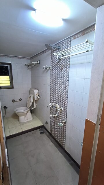 Bathroom in 3 BHK Apartment at Neel Tarang, Dadar West – for Sale