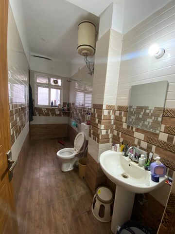 Bathroom in 2 BHK Apartment at Ambala Highway – for Rent