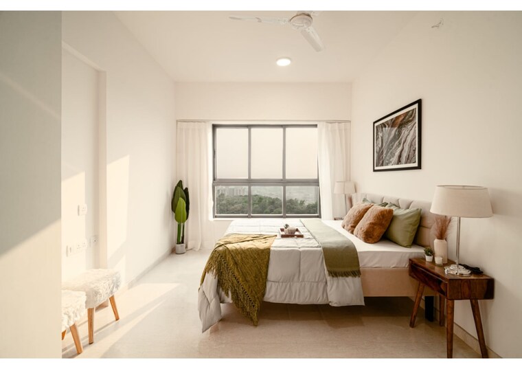 Bedroom, mahindra-splendour 3 Bedroom 1640 Sq.Ft. Apartment In Bhandup West Mumbai 9047501