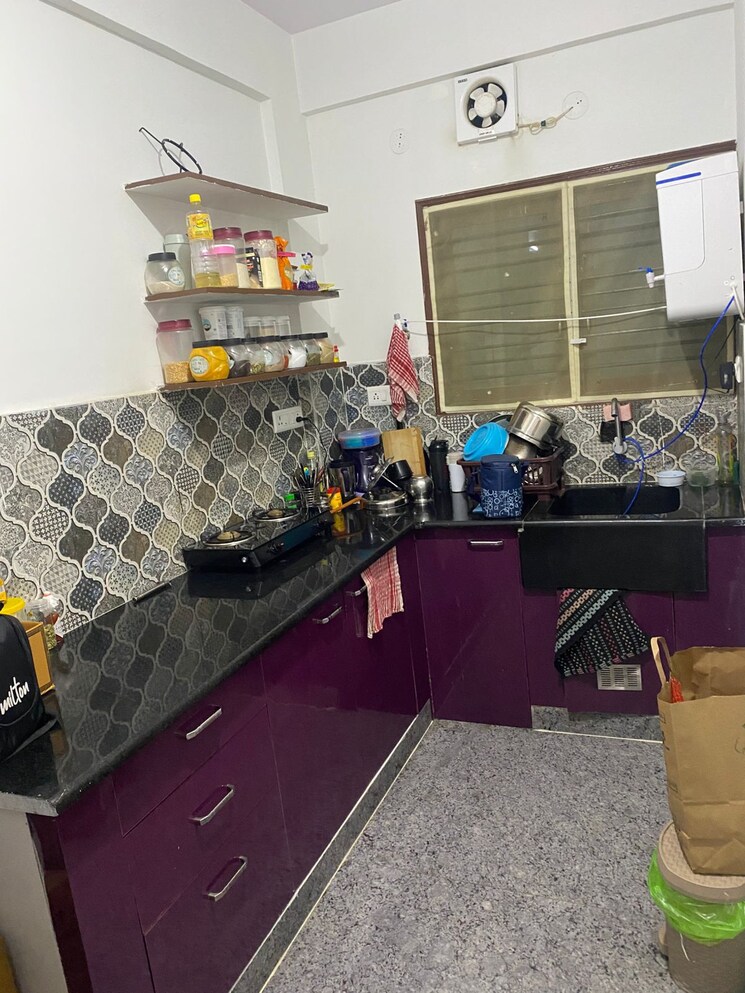 Kitchen, hsr layout sector 3 2 Bedroom 1000 Sq.Ft. Builder Floor In Hsr Layout Sector 3 Bangalore 9047532