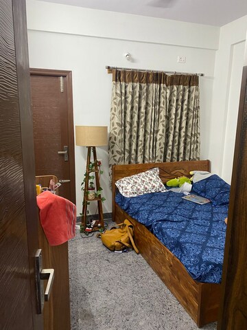 Bedroom in 2 BHK Builder Floor at Hsr Layout Sector 3 – for Rent