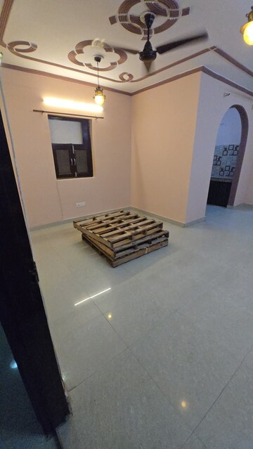 Bedroom in 2 BHK Builder Floor at RWA Neelkanth Apartment II, Burari – for Rent