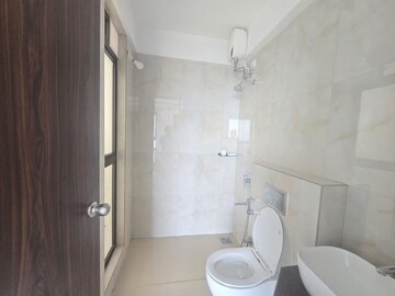 Bathroom in 3 BHK Apartment at Sheth Avalon, Laxmi Nagar – for Rent