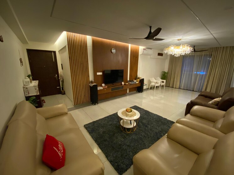 Living Room, kakkanad 3 Bedroom 3120 Sq.Ft. Apartment In Kakkanad Kochi 9047566