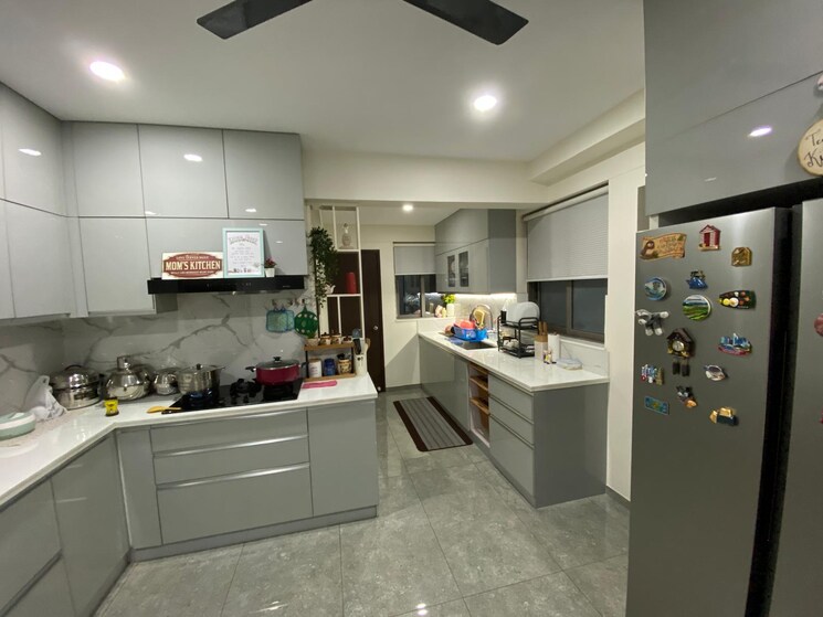 Kitchen, kakkanad 3 Bedroom 3120 Sq.Ft. Apartment In Kakkanad Kochi 9047566