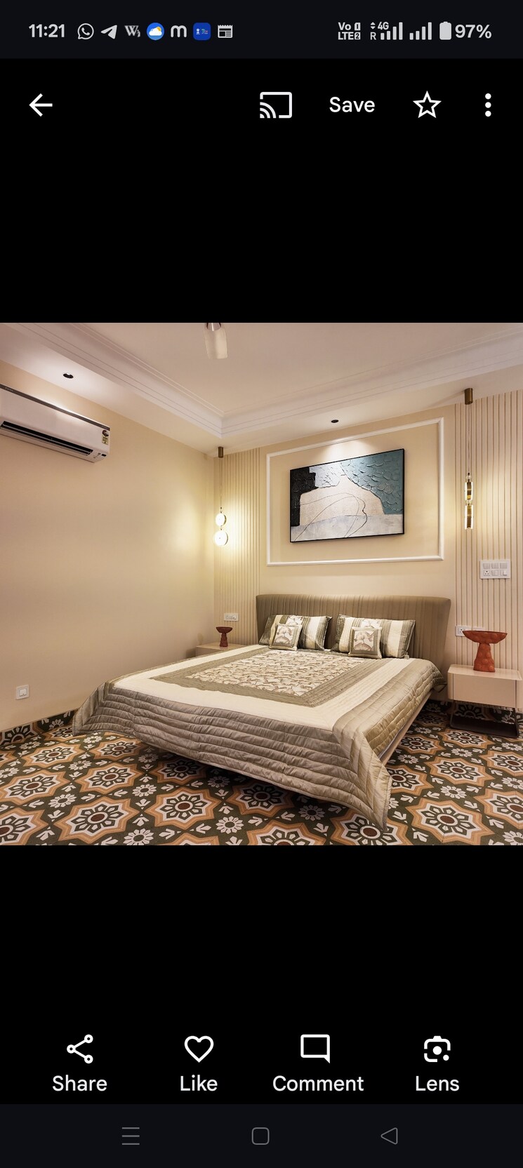 Bedroom, parra 4 Bedroom 339 Sq.Mt. Villa In Parra Goa 9047593