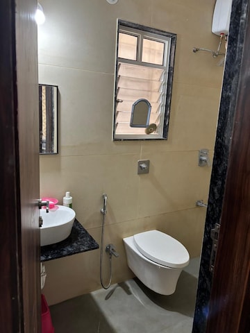 Bathroom in 2 BHK Apartment at Aditya Vivaaz, Ravet – for Rent