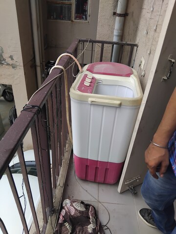 Staircase in 1 BHK Apartment at Auric City Homes, Sector 82 – for Rent
