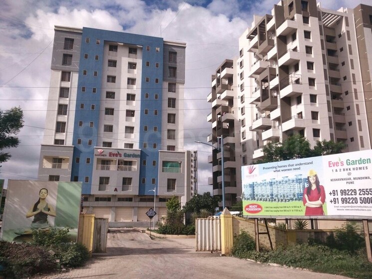 Exterior View, sancheti-eves-garden 2 Bedroom 1020 Sq.Ft. Apartment In Mundhwa Pune 9047659