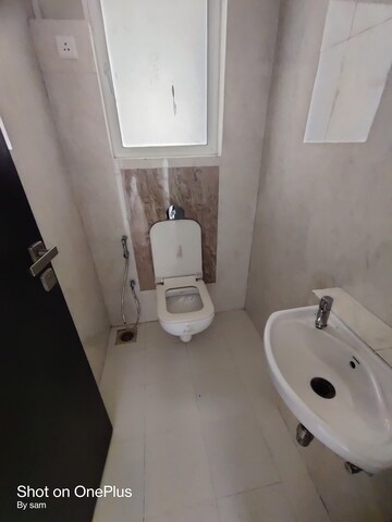 Bathroom in 2 BHK Apartment at Rosa Gardenia, Ghodbunder Road – for Rent