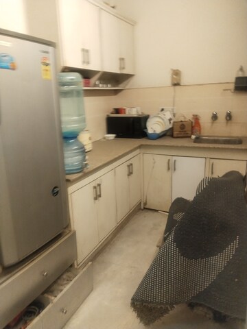 Kitchen in 2 BHK Builder Floor at Savitri Nagar – for Rent