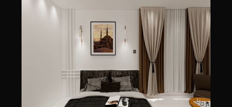 Bedroom, poulomi-avante 3 Bedroom 2540 Sq.Ft. Apartment In Kokapet Hyderabad 9047734