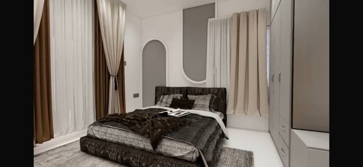 Bedroom, poulomi-avante 3 Bedroom 2540 Sq.Ft. Apartment In Kokapet Hyderabad 9047734