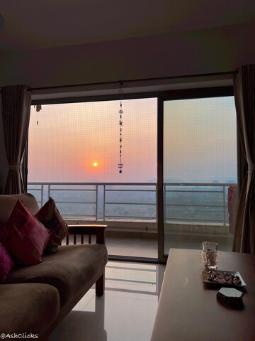 Living Room in 3 BHK Apartment at Paranjape Blue Ridge, Hinjewadi – for Sale