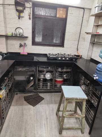 Kitchen in 1.5 BHK Apartment at Kamla Airbus, Andheri East – for Rent