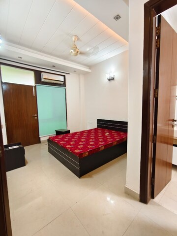 Bedroom in 3 BHK Builder Floor at RBC II, Sushant Lok I – for Rent