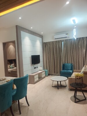 Living Room in 4 BHK Apartment at N Rose Northern Hills, Dahisar East – for Sale
