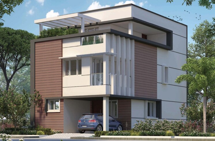 Exterior View, whitestone-rosario 4 Bedroom 3070 Sq.Ft. Villa In Whitefield Bangalore 9047802