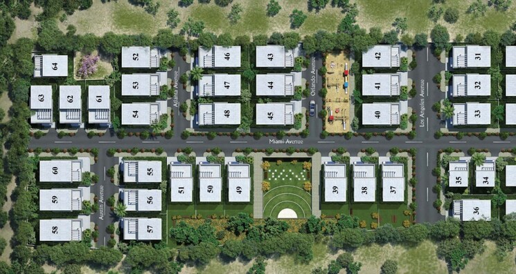 Master Plan, whitestone-rosario 4 Bedroom 3070 Sq.Ft. Villa In Whitefield Bangalore 9047802