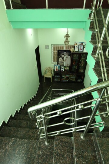 Staircase in 4 BHK Builder Floor at Ramamurthy Nagar – for Sale