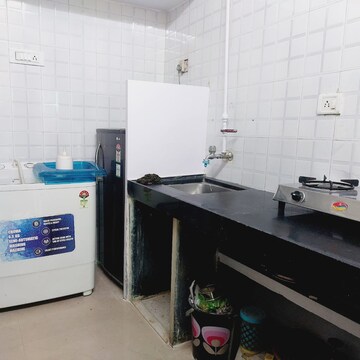 Kitchen in 1 BHK Apartment at Abhay Sheetal Complex, Hatkesh Udhog Nagar – for Rent