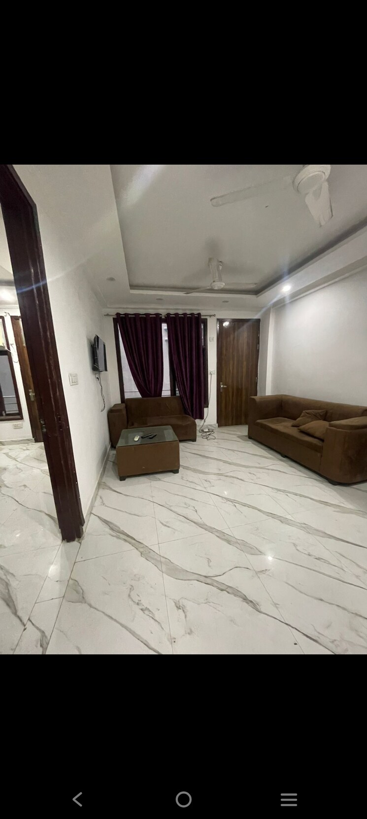Living Room, saket 3 Bedroom 1500 Sq.Ft. Builder Floor In Saket Delhi 9047833