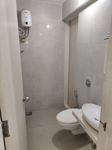 Bathroom in 2 BHK Apartment at Vihang Vermont, Ghodbunder Road – for Rent