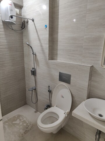 Bathroom in 2 BHK Apartment at Vihang Vermont, Ghodbunder Road – for Rent