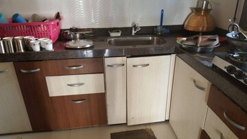 Kitchen in 1 BHK Apartment at Lodha Crown Quality Homes, Majiwada – for Sale