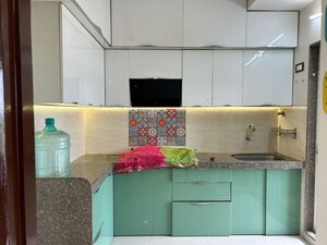 Kitchen in 2 BHK Apartment at Swastik Residency 1, Ghodbunder Road – for Sale